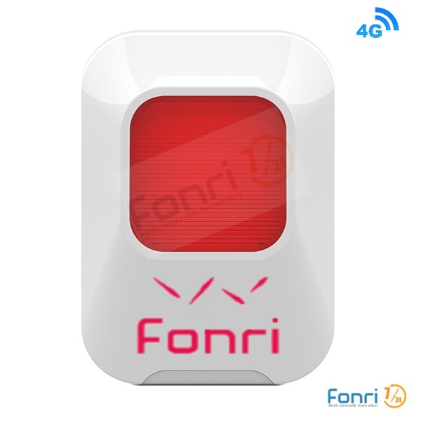 Fonri 4G Dısh4 Wıfı Kablosuz İç Ortam Siren