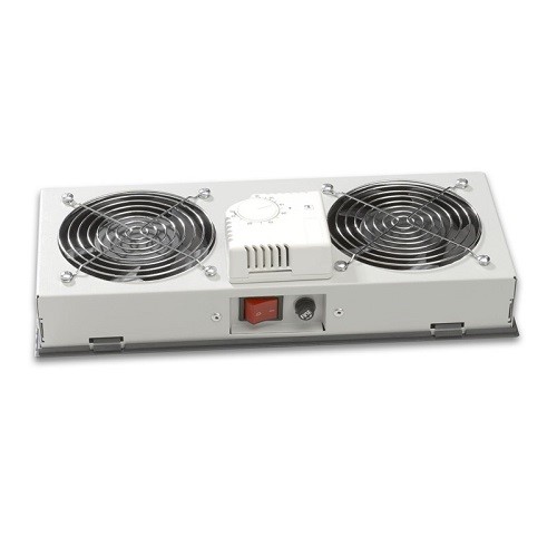 AGER 1li Termostatlı Beyaz Filtreli Fan Modülü Outdoor Kabinetler İçin OT8F1T-A-B1