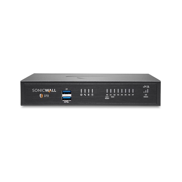 SONICWALL TZ370 02-SSC-6822 Sec Upgrade Plus - Ess Ed 2yıl Lisans 8x1GbE, 2 USB 3.0, 1 Console Firewall 