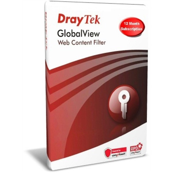 Draytek WEB CONTENT FILTER (GlobalView WCF) - SILVER.PAKETİ