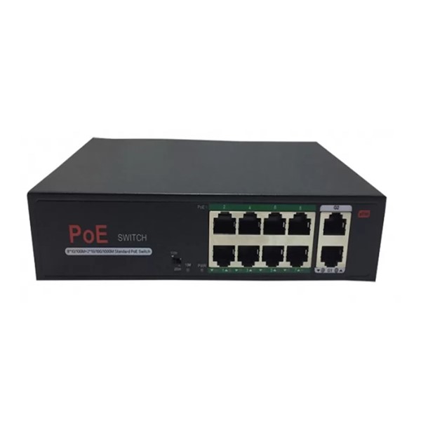 AVENIR 10port 120w FULL PoE AV-H1108PGL 10/100/ 2x1000 Yönetilemez Switch