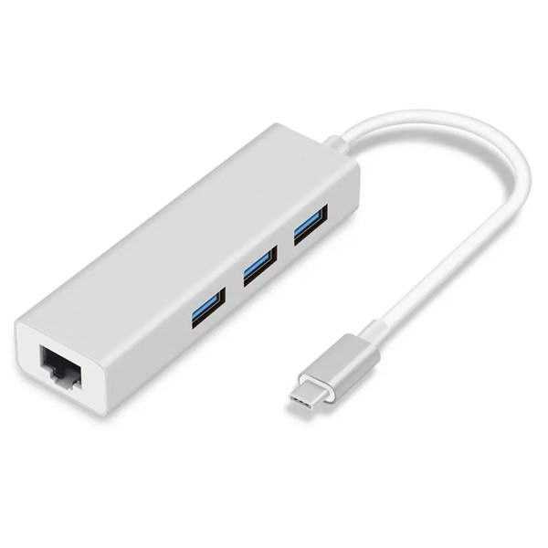 CODEGEN CDG-CNV85 Gigabit 1port Type-C Ethernet,3x USB Çoklayıcı