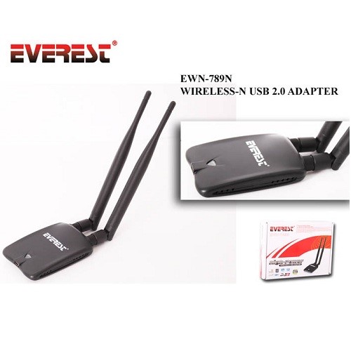 EVEREST EWN999 N300 2.4ghz USB Kablosuz Adaptör