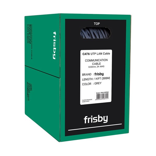 FRISBY CAT6 Utp 24AWG 305m Kablo FNW-CAT622