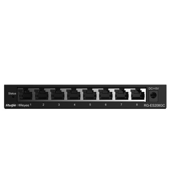 RUIJIE 8port REYEE RG-ES208GC GIGABIT Yönetilebilir Switch