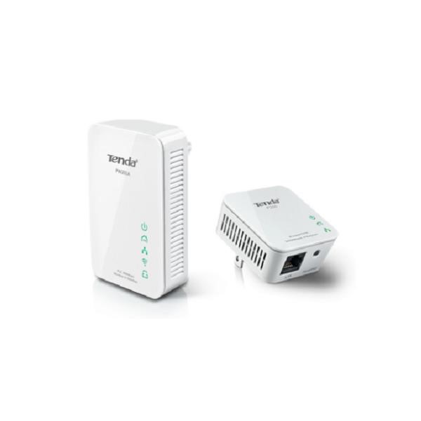 TENDA PW201A+P200 200mbps AV200 Kablosuz 300mbps EV Ofis Tipi PowerLine Ağ Adaptörü Kutu Açık (Outlet) 2-li paket