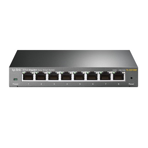 TP-LINK 8port TL-SG108E GIGABIT Yönetilebilir Switch Masaüstü