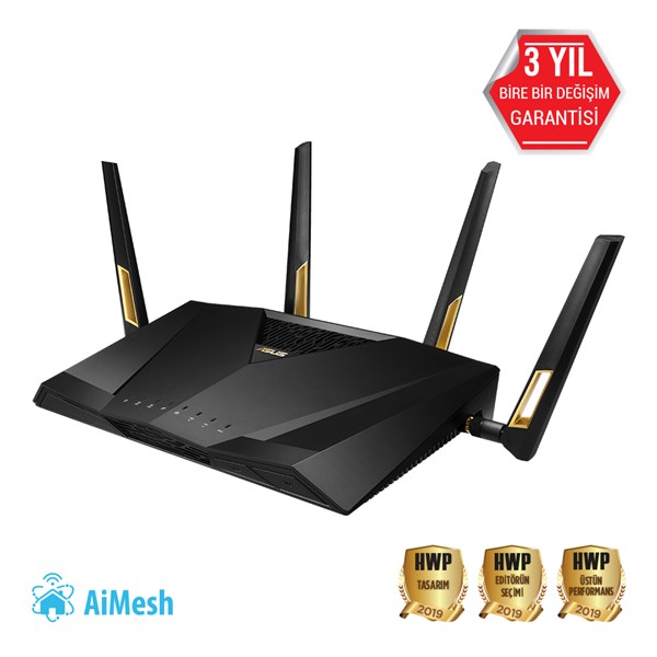 ASUS RT-AX88U PRO AX6000 WIFI-6 GAMING ROUTER