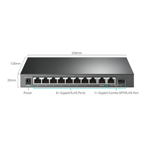 TP-Link TP-LINK TL-SG1210MPE 10-Port PoE Switch