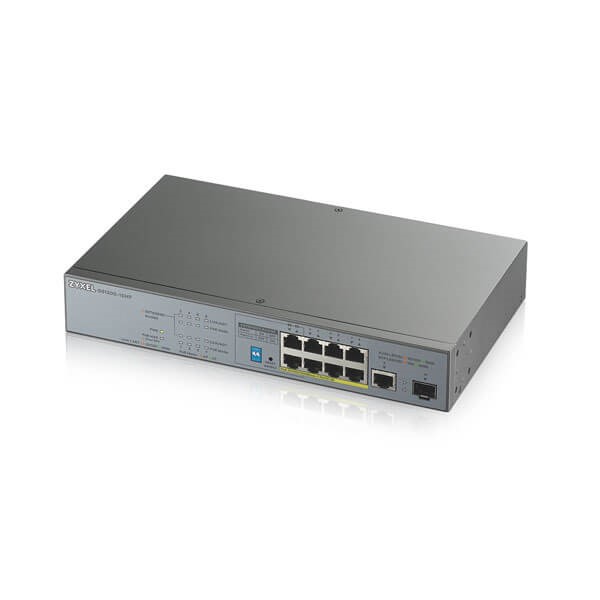 ZYXEL 10-PORT 130W 8-PORT POE GS1300-10HP GIGABIT POE SWITCH