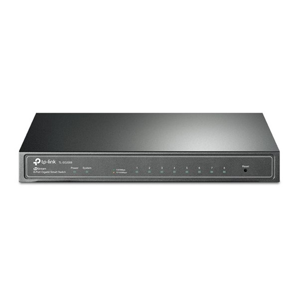 TP-LINK 8-PORT TL-SG2008 Gigabit Yönetilebilir Desktop Switch