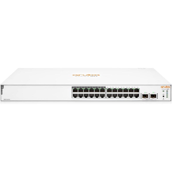 ARUBA 24-PORT 1830-24G JL813A GIGABIT 2-SFP YÖNETİLEBİLİR 195W FULL POE SWITCH