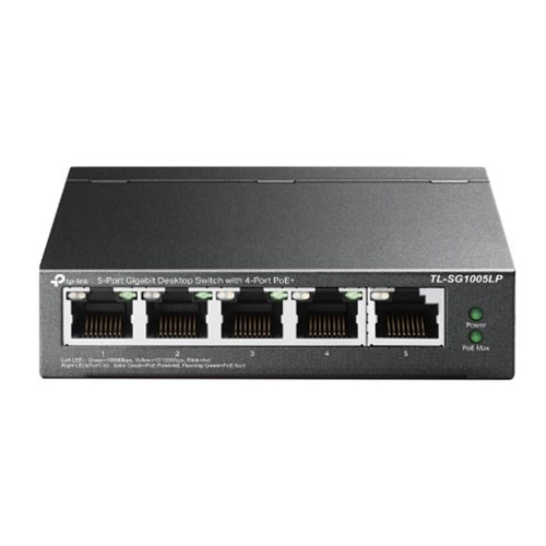 TP-LINK 5port TL-SG1005LP Gigabit 4port PoE 47.5w Yönetilemez Switch