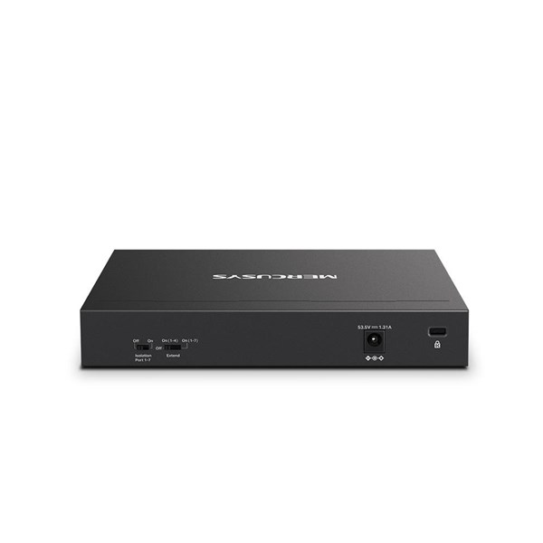 MERCUSYS 8-PORT MS108GP GIGABIT YÖNETİLEMEZ 65W 7-PORT POE SWITCH