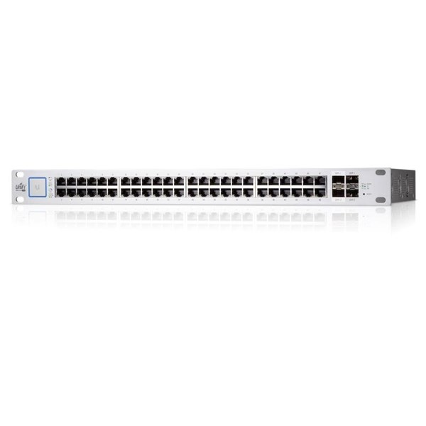 UBIQUITI 48port US-48-500W Gigabit 2-SFP+2-SFP 10GbE 500w Full PoE Yönetilebilir Switch