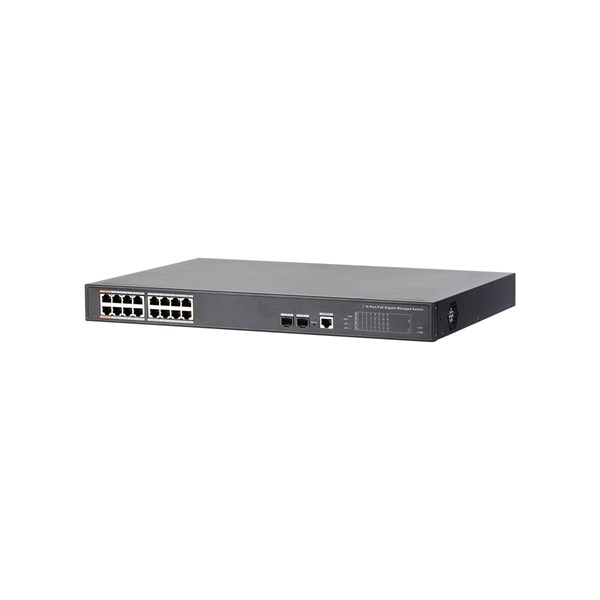 DAHUA 24port 360w FULL PoE PFS4226-24GT2GF-360-V2 GIGABIT 2X SFP Yönetilebilir Switch