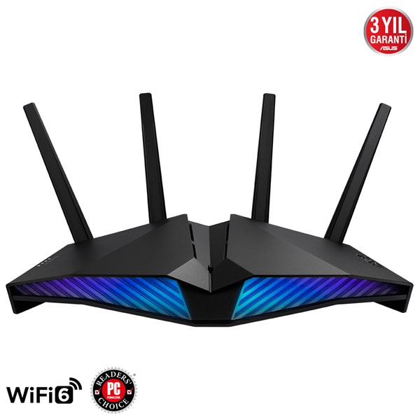 ASUS RT-AX82U AX5400 Dual Band EV Ofis Tipi Gaming Router