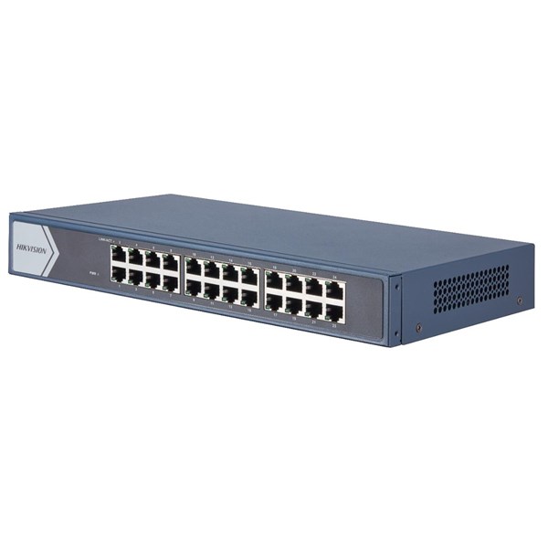 HIKVISION 24port DS-3E0524-E(B) GIGABIT Yönetilemez Switch RackMount