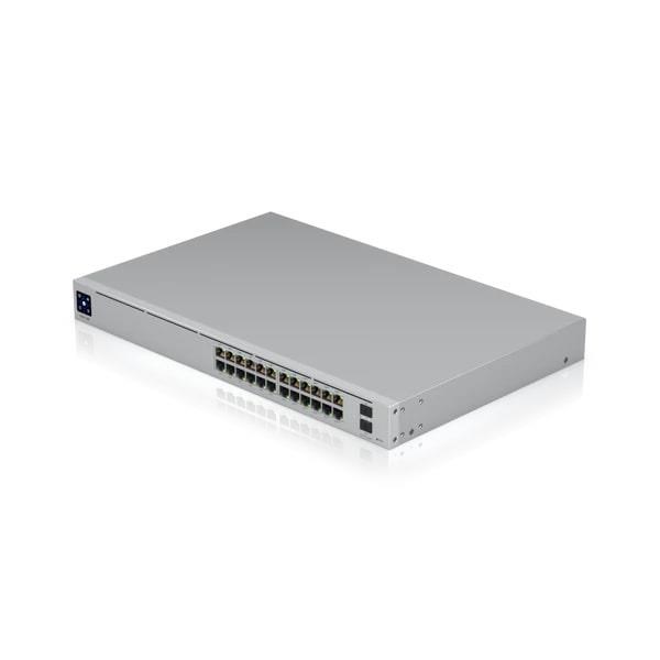 UBIQUITI 24port USW-PRO-24-POE GIGABIT 2-10GBE SFP 400W YÖNETİLEBİLİR POE SWITCH 