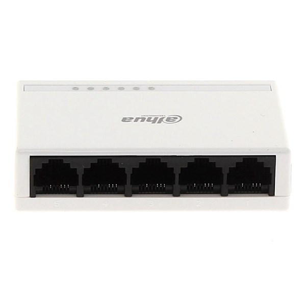 DAHUA 5port PFS3005-5ET-L 10/100 Yönetilemez Switch Masaüstü