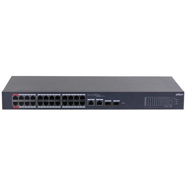 DAHUA 24port CS4226-24ET-375 10/100 2-SFP 375w Cloud PoE Switch