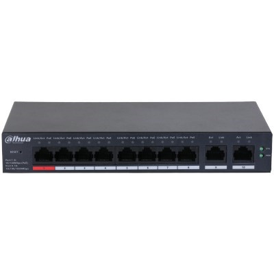 DAHUA 8port CS4010-8ET-110 10/100 110w Cloud PoE Switch