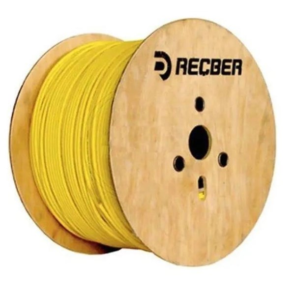 REÇBER CAT6U/UTP 23AWG Sarı 500m Makara Kablo Halojen Free