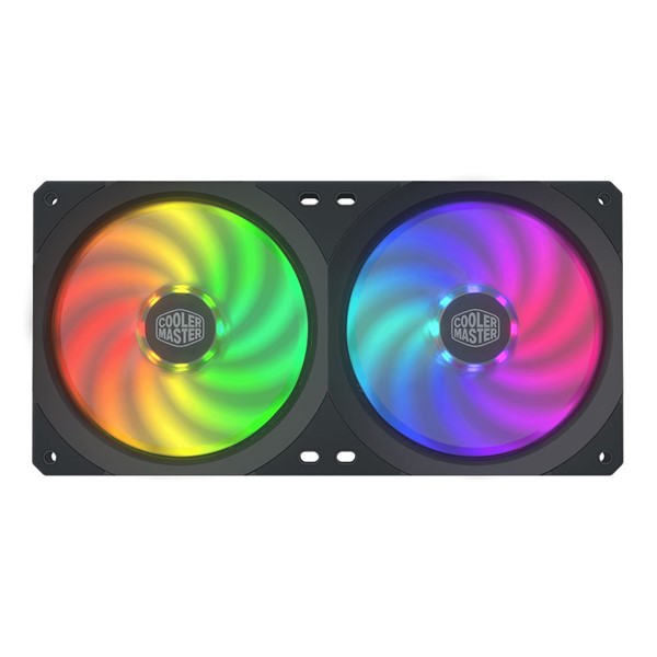 COOLERMASTER 12cm SF240R MFX-B2D2-18NPA-R1 RGB 2li Kasa Fanı Kiti