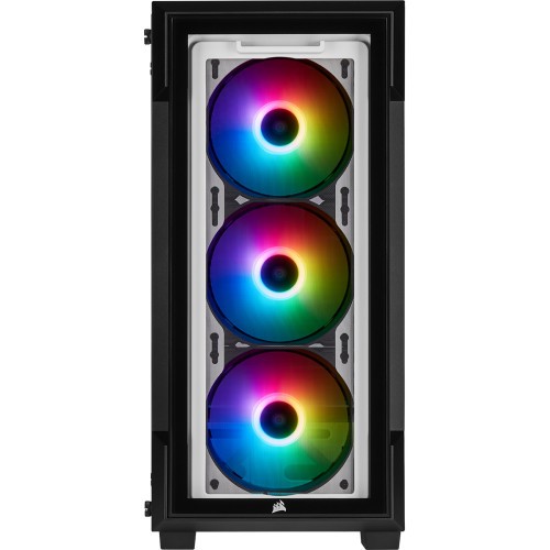 CORSAIR ICUE 220T CC-9011191-WW Powersız Gaming Mid-Tower PC Kasası Kutu Açık (Outlet)