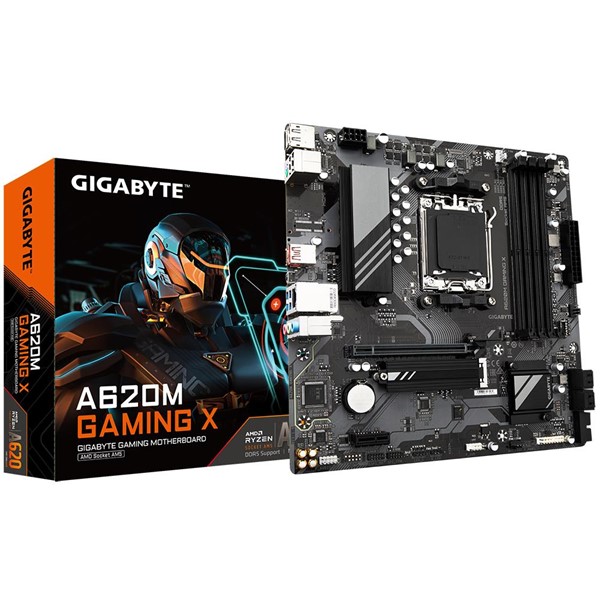 GIGABYTE A620M GAMING X DDR5 HDMI PCIe 16X v4.0 AM5 mATX