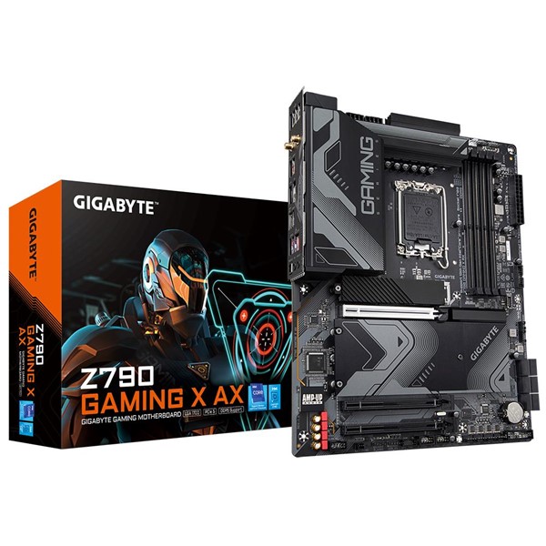 GIGABYTE Z790 GAMING X AX WIFI-6E DDR5 HDMI DP PCIe 16X v5.0 1700p ATX