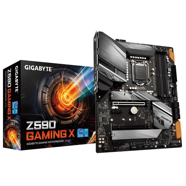 GIGABYTE Z590 GAMING X DDR4 M2 PCIe NVME HDMI DP PCIe 16X v4.0 1200p v2 ATX