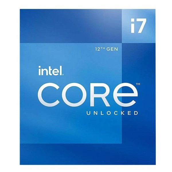 INTEL CORE i7 12700KF 20MB 8çekirdekli VGA YOK 1700p 125w Kutulu+Fansız