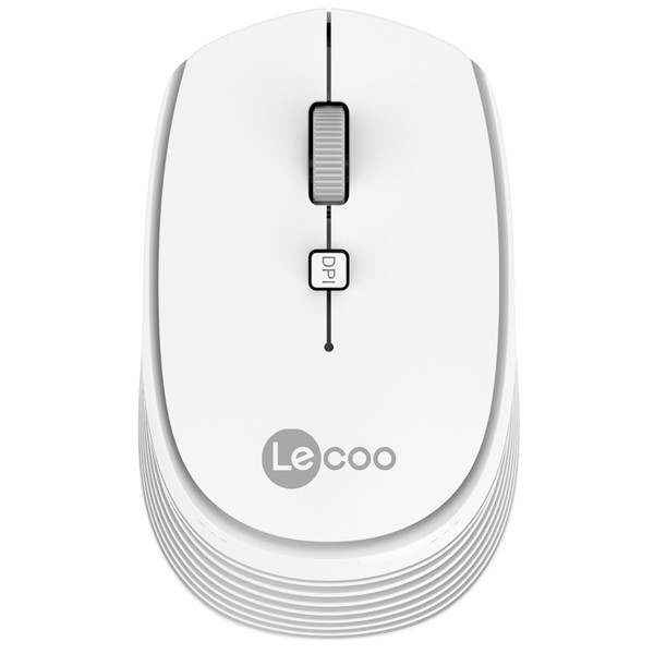 LENOVO LECOO WS202 Kablosuz 1200dpi Optic Beyaz Mouse