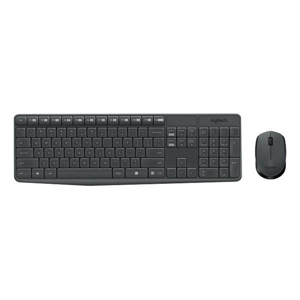 LOGITECH MK235 Kablosuz Q Trk Siyah Multimedya Klavye - Mouse Set 920-007925