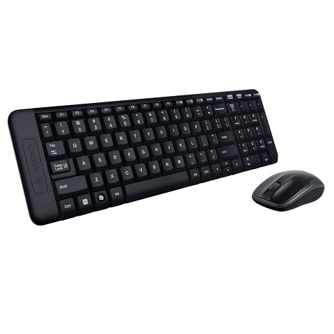 LOGITECH MK220 Kablosuz Q Trk Siyah Multimedya Klavye - Mouse Set 920-003163