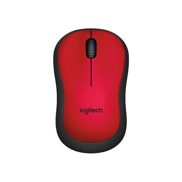 LOGITECH M220 Kablosuz Sessiz Optic Kırmızı/Siyah Mouse 910-004880