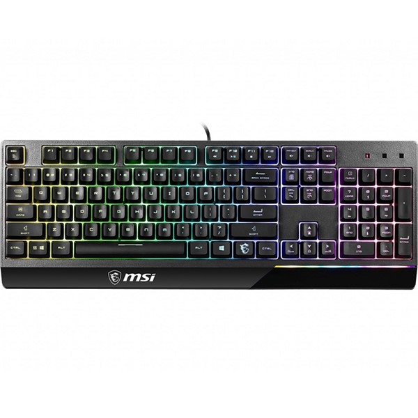 MSI GG Vigor GK30 TR USB Q Trk RGB Mekanik Hisli Siyah Gaming Klavye