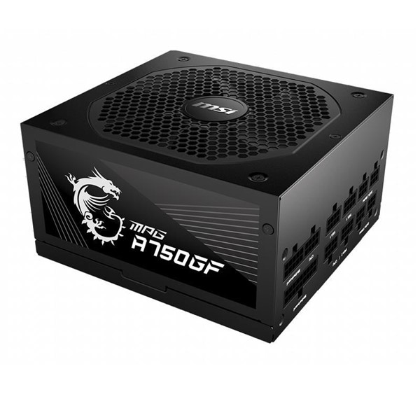 MSI 750W 80+ GOLD MPG A750GF 12cm Fanlı Tam Modüler Power Supply