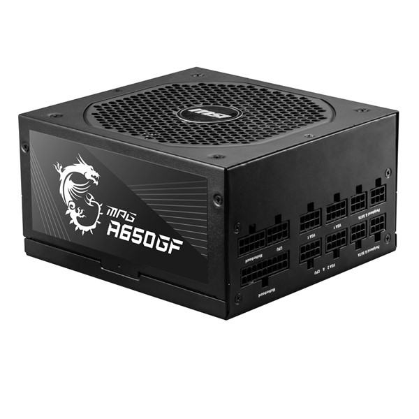 MSI 650W 80+ GOLD MPG A650GF 14cm Fanlı Tam Modüler Power Supply