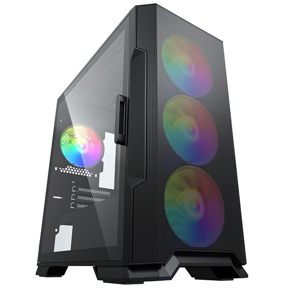 POWERBOOST 750W 80+ VK-M509B Gaming Micro-Tower PC Kasası