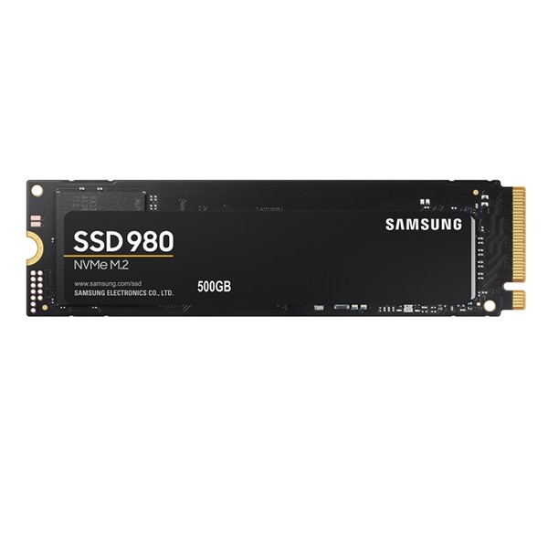 SAMSUNG 500GB SSD980 MZ-V8V500BW 3100- 2600MB/s M2 PCIe NVMe Gen3 Disk