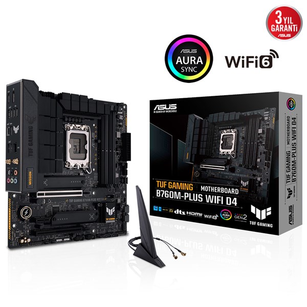 Asus ASUS TUF GAMING B760M-PLUS WIFI D4 INTEL