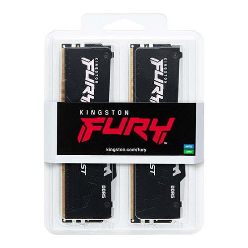 KINGSTON  32GB (2X 16GB) DDR5 6000MHZ CL360 DUAL KIT RGB PC RAM FURY BEAST KF560C36BBEAK2-32