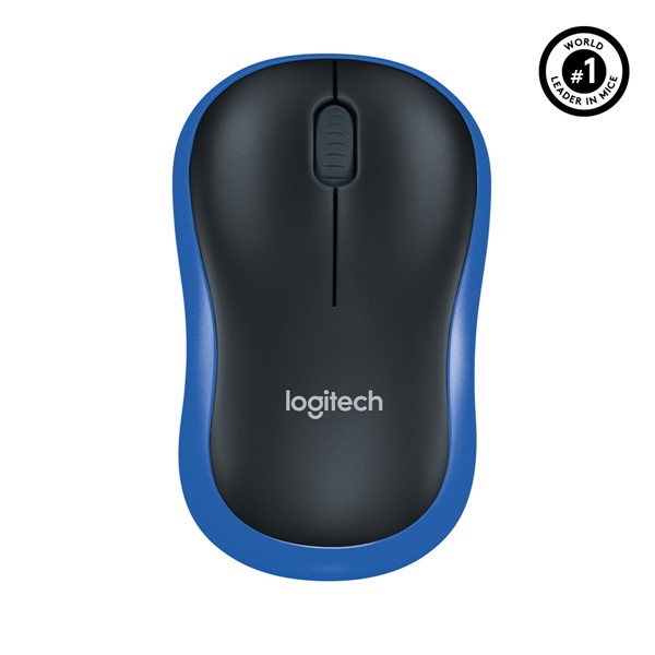 LOGITECH M185 Kablosuz Mouse-Mavi 910-002236