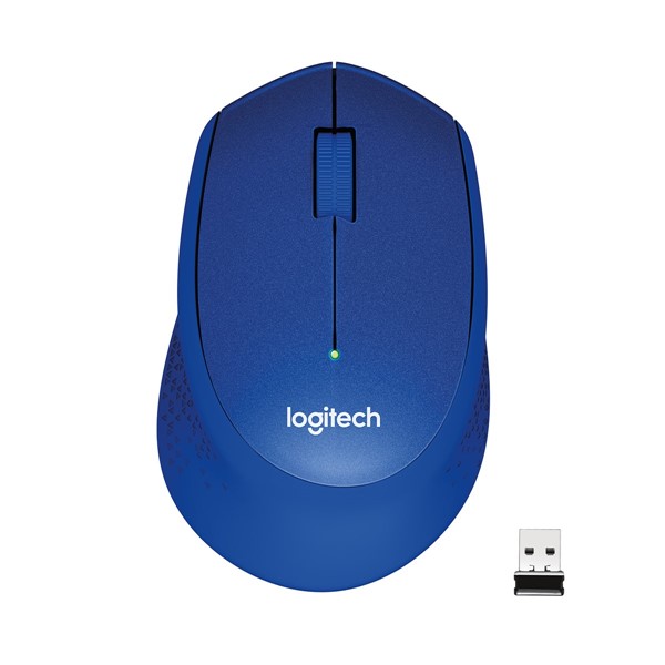 LOGITECH M330 Sessiz Kablosuz Mouse-Mavi 910-004910