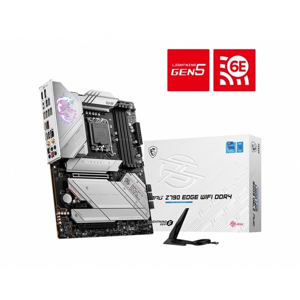 MSI MPG Z790 EDGE WIFI-6E DDR5 HDMI-DP PCIE 4.0 1700p ATX