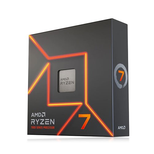 AMD RYZEN 7 7700 40MB 8çekirdekli O/B UHD AM5 105w Kutulu+Fansız