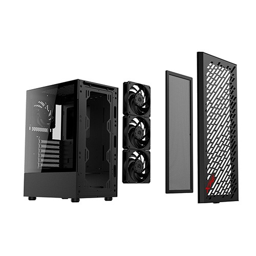 XPG VALOR AIR VALORAIRMT-BKCWW Gaming Mid-Tower PC Kasası	