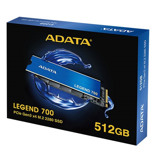  A-DATA 512GB LEGEND 700 ALEG-700-512GCS 2000-1600MB/s M2 NVME GEN3 DİSK